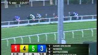 2012 Native Diver Stakes  Game On Dude [upl. by January]