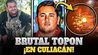 🚨¡¡ÚLTIMA HORA LOS MAYOS DESATAN TOPONES BLOQUEOS y QUEMA de TROCAS en CULIACÁN [upl. by Akirahs]