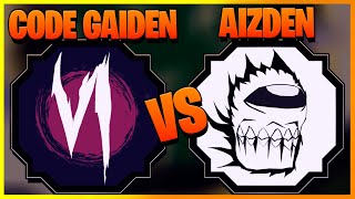 PVP DOS DEUSES AIZDEN VS CODE GAIDEN NO SHINDO LIFE [upl. by Phil]