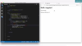 Thinking in Angular1 19  Dependency Injection And Scope [upl. by Kathe95]