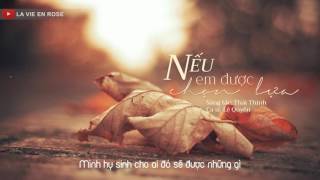 Nếu em được chọn lựa  Lệ Quyên  Lyrics [upl. by Anak793]