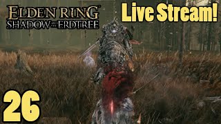 Wild Boar Rider Commander GaiusElden Ring Livestream Part 26 [upl. by Rodavlas]