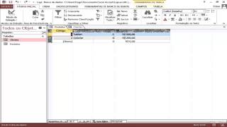Curso de Access  Aula 03  Criando Tabelas [upl. by Tawney]