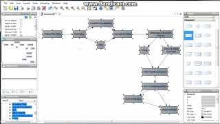 yED Graph Editor Tutorial  Make flowcharts trees graph Freeware [upl. by Elatsyrk112]