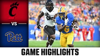 Cincinnati vs Pitt Game Highlights  2023 ACC Football [upl. by Brannon502]