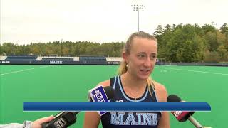 MAINE FIELD HOCKEY PREPARES FOR CONFRENCE PLAY [upl. by Nanreh]