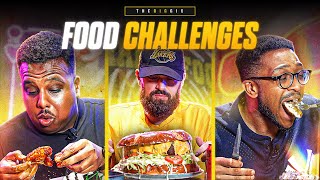 THE BIG 6IX VS FOOD  MAN VS FOOD CHALLENGE 🍔 [upl. by Keraj684]