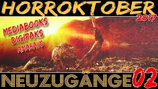 HORROR MOVIES UPDATE 02  MEDIABOOKS amp MORE  HORROKTOBER 2017 [upl. by Iridis]