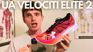 Under Armour Velociti Elite 2 Looking for a Low Drop Racer [upl. by Hareemas907]