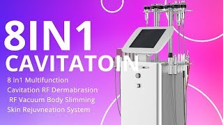 8in1 Ultrasonic Cavitation Machine Installation  How To Setup The Cavitation Machine  98F1S [upl. by Cahn]