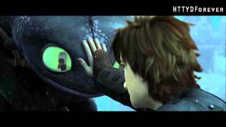 HTTYD 2  Hiccup and Toothless touching scene [upl. by Medovich]