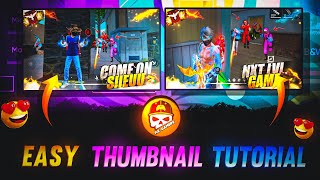 How To Edit Thumbnail Like PKGAMERS 😍 ZeroxFF jaise thumbnail kaise banaye🔥 [upl. by Hillery]