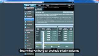 ASUS router quick howto optimize network traffic with QoS [upl. by Denton]