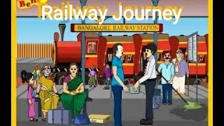 ParagraphlinesEssay on quotMy Railway Journeyquot Lets Learn English and Paragraphs [upl. by Junina]