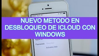 Desbloqueo de iCloud en iPhone o iPad 100 con Windows Septiembre 2024 [upl. by Irpak437]