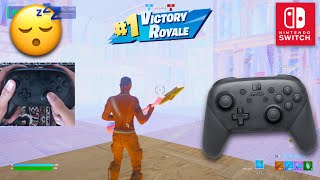 Nintendo Switch Pro Controller Handcam ASMR 😴 Fortnite Box Fights Gameplay 📦 [upl. by Atiloj36]