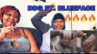 DDG FT BLUEFACE  MOONWALKING IN CALABASAS REMIX reaction [upl. by Ianaj]