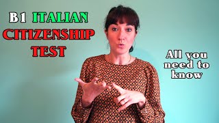 B1 Italian Citizenship test  B1 Cittadinanza [upl. by Deidre]