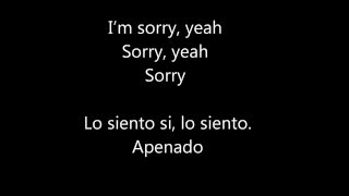 Justin Bieber  Sorry ft J Balvin Lyric  Español [upl. by Dylana]