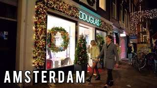 🇳🇱 Amsterdam Expensive Neighborhood Walking Tour 2024 Winter in the Netherlands 4K [upl. by Xilef903]