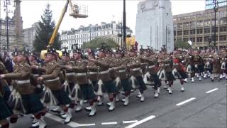 Home Coming Parade 2nd Battalion The Regiment of Scotland 2 Scots [upl. by Norrag]