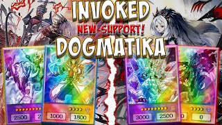 NEW INVOKED DOGMATIKA is NUTS  YuGiOh Master Duel [upl. by Kcirded604]