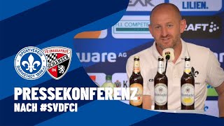 Darmstadt 98  Pressekonferenz nach SVDFCI [upl. by Imoan353]