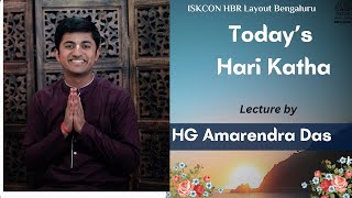 Hari Katha  HG Amarendra Prabhu ISKCON SNGM [upl. by Dicks]