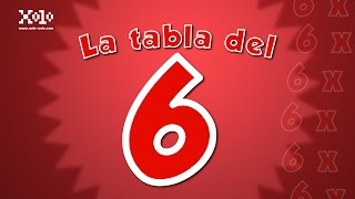 La tabla del 6  Videos Aprende [upl. by Ciccia]