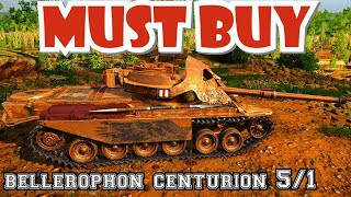 8 Reasons to Buy Bellerophon Centurion Mk 51 RAAC  World of Tanks Console PS4 XBOX Mercenaries [upl. by Adnuhsat]