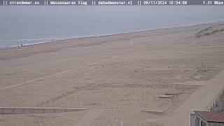 Live Wassenaarse Slag Beach Camera [upl. by Ymerej]