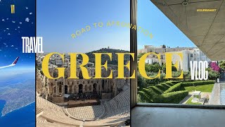 Road to Afro Nation Exploring Athens Vlog [upl. by Hulbert]