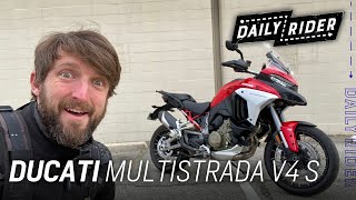 Riding with Radar 2021 Ducati Multistrada V4 S Review  Daily Rider [upl. by Anjela]