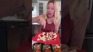 Easy Easy Easy Lunch Prep Grilled Chicken Salad [upl. by Kellyann]