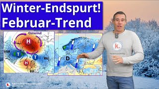 WinterEndspurt Neuer Februartrend und PolarwirbelCheck [upl. by Yenoh]