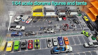 Diorama Figures and tents 164 scale EP141 [upl. by Nnylav]