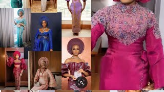 Stunning AsoOke styles for the Chic Yoruba Bride styleinspo asoebistyles asookestyle [upl. by Engracia]