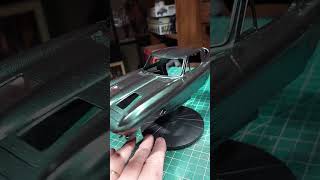 116 MPC 1963 Corvette stingray mica pearl over gloss black paint [upl. by Eenehs530]