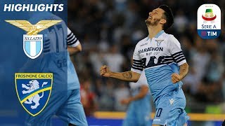 Lazio 10 Frosinone  Luis Alberto segna e la Lazio trionfa  Serie A [upl. by Reld]