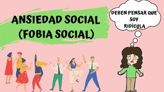 ANSIEDAD SOCIAL FOBIA SOCIAL EN 4 MINUTOS [upl. by Tihw]