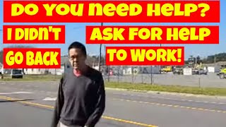 Do you need Help I didnt ask for help Go back to work 1st amendment audit fail [upl. by Acebber]