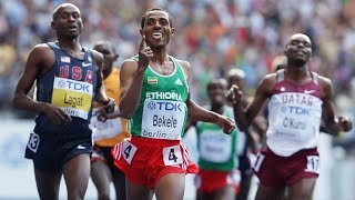 Mo Farah Bekele Kipchoge and Lagat at 5000m Berlin 2009 HD [upl. by Cheria]