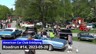 American Car Club Enköping  Roadrun 14  2023 [upl. by Draper]