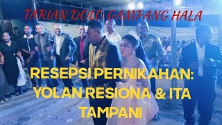 Tarian Dolo Lamaholot quotGampang Halaquot Resepsi Pernikahan Yolan Resiona amp Ita Tampani [upl. by Eibrad29]