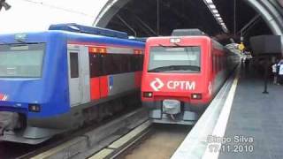 CPTM  CAF série 2000 em Dom Bosco [upl. by Miharba]