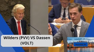 Tweede Kamer LACHT Dassen VOLT uit quotDat is even schrikken dat had je niet verwachtquot [upl. by Debi]