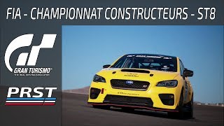 GRAN TURISMO SPORT ST8 CHAMPIONNAT FIA DES CONSTRUCTEURS  UN CHTI A LA PLAGE [upl. by Burford655]