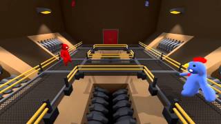 【逆风笑丨抽风】基佬大乱斗其实我是让着他的《gang beasts》上集 [upl. by Jacobina]