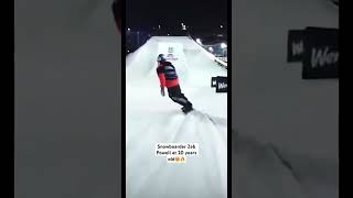 Is Zeb Powell the greatest snowboarder of all time🔥 shorts [upl. by Jacklyn]