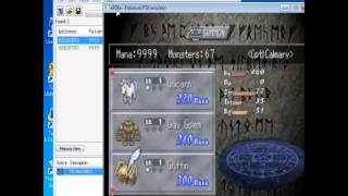 How to use cheat in Brigandine Grand Edition On PSX Emulator [upl. by Mechelle]